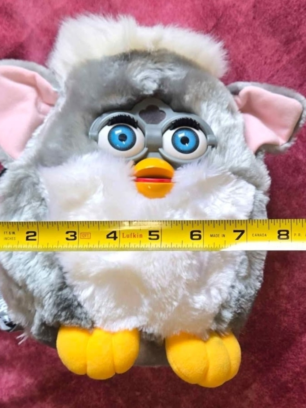 Vintage 1999 Tiger Electronics Plush Furby Backpack [Intetactive] - Picture 8 of 9